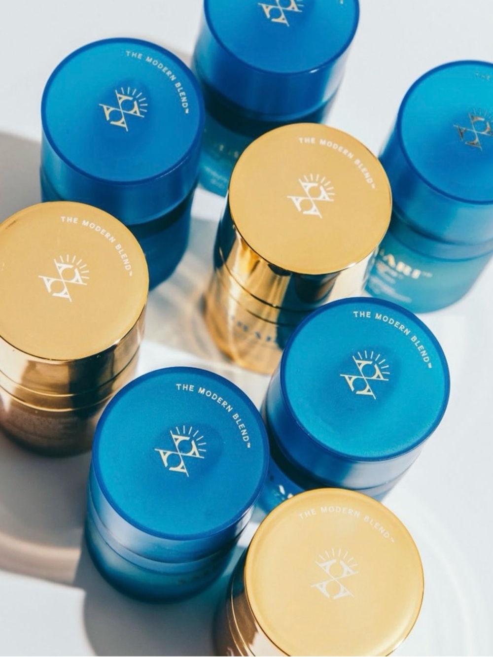 FULL SET Ambari Gold Profection22 Mask AM PM Active12 Serum Hydrating Cream NEW - Picture 3 of 11